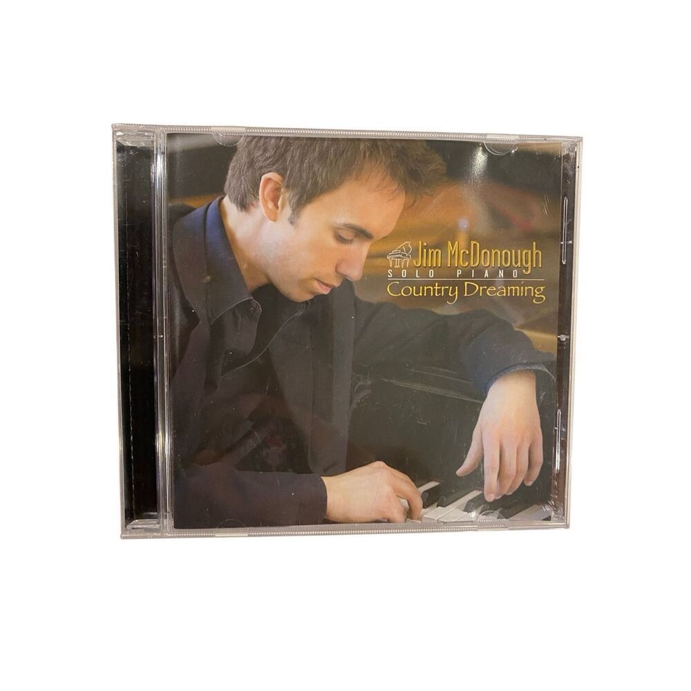 Jim McDonough Country Dreaming Solo Piano CD 2008 Country Classics Vintage